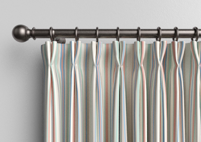 The British Stripe Co. Elizabeth, Brighton No.1 - Made to Measure Curtains - Image 10